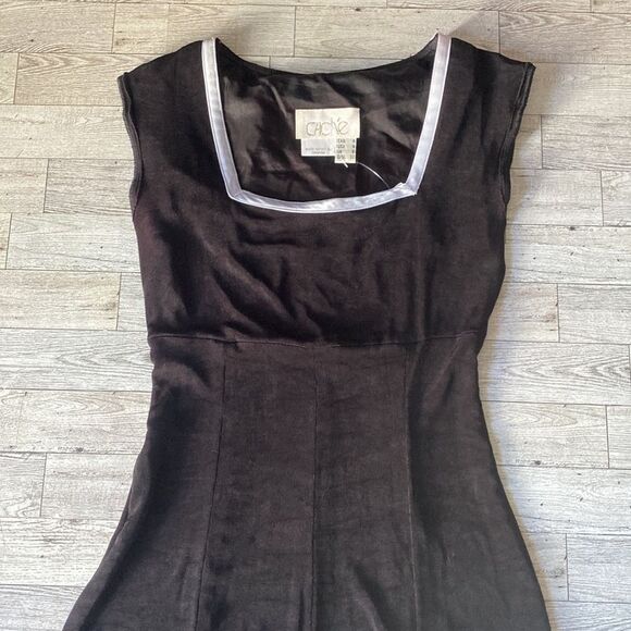 Cache, Vintage, Black, Sleeveless, Formal, Maxi Dress/Gown - Picture 8 of 16